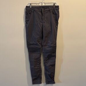 Prana Dark Charcoal High-Rise Pants